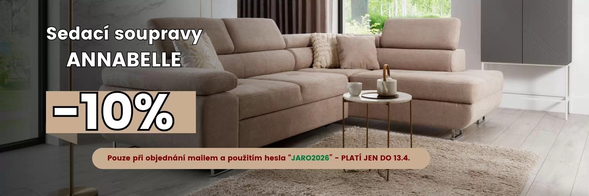 Sedací soupravy Annabelle